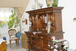 Hausflur vor den beiden Ferienwohnungen